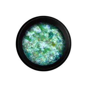 Color magic flakes green